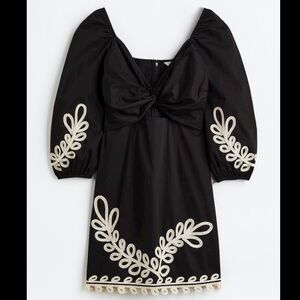 H&M Embroidered Dress